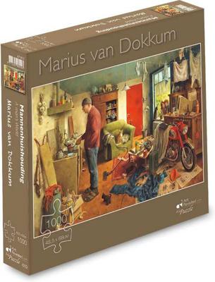 Marius van Dokkum Mannenhuishouding Puzzel 1000 Stukjes