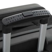 VidaXL Koffer met slot donkergrijs 50 x 30 x 76 cm abs kunststof - thumbnail