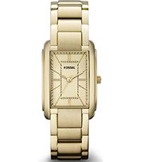 Horlogeband Fossil ES2985 Roestvrij staal (RVS) Doublé 16mm