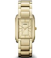 Horlogeband Fossil ES2985 Roestvrij staal (RVS) Doublé 16mm - thumbnail