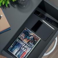 Nachtkastje Hamburg Antraciet 50x40x35cm - thumbnail