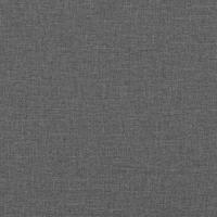 Bedframe zonder matras 140x190 cm stof donkergrijs - thumbnail