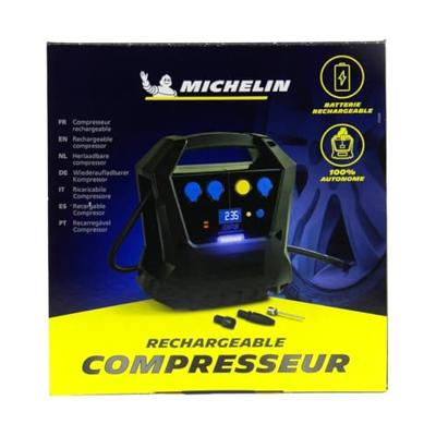 MICHELIN - Oplaadbare accucompressor - 6,9 Bar - 100 PSI - thumbnail