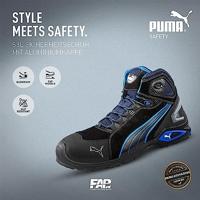 PUMA Rio Black Mid 632250-42 Hoge veiligheidsschoenen S3 Schoenmaat (EU): 42 Zwart, Blauw 1 stuk(s) - thumbnail