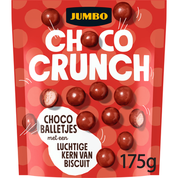 Jumbo Choco Crunch Chocoballetjes 175 g Jumbo Choco Crunch Chocoballetjes 175 g