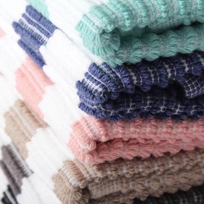 Bonna Kitchen Bonna Kitchen vaatdoek streep Wit/zand