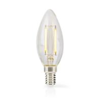 LED-Filamentlamp E14 | Kaars | 7 W | 806 lm | 2700 K | Warm Wit | Aantal lampen in verpakking: 1 Stuks | Doorzichtig - thumbnail