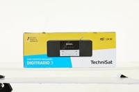 TechniSat DIGITRADIO 3 - Stereo-DAB+ radio, compact systeem, DAB+, FM, cd-speler, bluetooth, USB, koptelefoonuitgang, aux-ingang, klok, oled-display, 20 watt (RMS), kleur: zwart - thumbnail