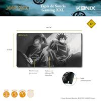 Muismat KONIX XXL JUJUTSU KAISEN Wit - thumbnail