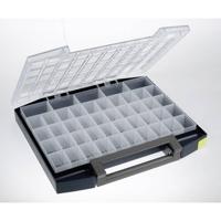 raaco Boxxser 55 5x10-45 Assortimentskoffer (l x b x h) 361 x 421 x 55 mm Aantal vakken: 45 Inhoud 1 stuk(s) - thumbnail
