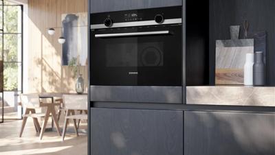 Siemens CM585AGS1 Inbouw combimagnetrons Grijs - thumbnail