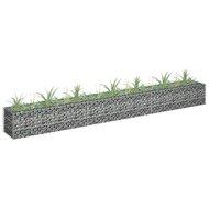 VidaXL Gabion plantenbak verhoogd 270x30x30 cm gegalvaniseerd staal - thumbnail