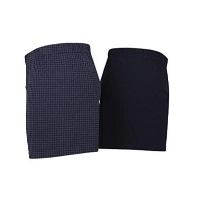 2-pak wijde heren boxershorts - Fox packet 2260 - Blauwe katoenen losse heren boxershorts - M - Onderbroek heren heren heren heren heren heren heren