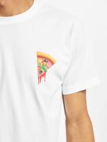 Mister Tee / t-shirt Create Your Pizza in wit - thumbnail