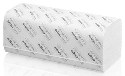 Handdoek satino pt3 comfort 2laags 250x320mm wit