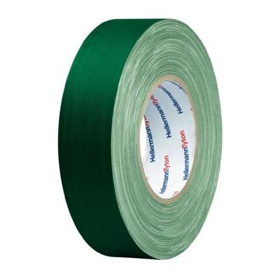 HellermannTyton HTAPE-TEX-GN-19X10 712-00203 Textieltape HelaTape Tex Groen (l x b) 10 m x 19 mm 1 stuk(s)