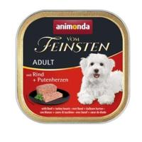 ANIMONDA Vom Feinsten Adult Beef and turkey heart - nat hondenvoer - 150g - thumbnail