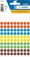Etiket herma 1831 rond 8mm assorti 540st - thumbnail