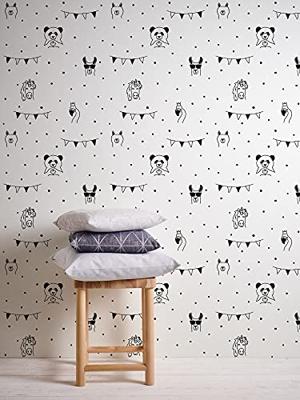 AS Creation Little Love zwart behang | 381382