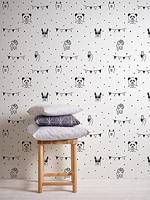 AS Creation Little Love zwart behang | 381382 - thumbnail