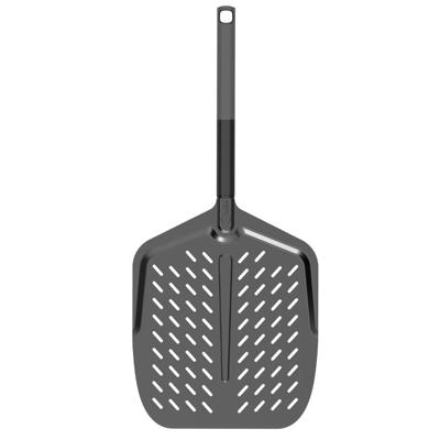 Witt Soft Grip- Black premium pizzaschep met gaten - 14 Inch Witt Soft Grip- Black premium pizzaschep met gaten - 14 Inch