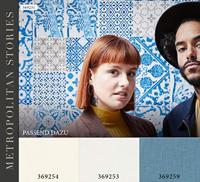 Livingwalls Metropolitan Stories blauw behang | 369259 - thumbnail