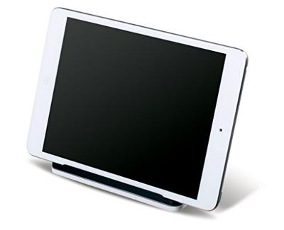 HAN Tablethouder smart-Line, tabletstandaard voor op kantoor met soft-grip opstelvlak, geschikt voor alle gangbare tablets, 92140-12, wit