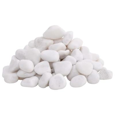 VidaXL Kiezelstenen gepolijst 2-5 cm 10 kg wit