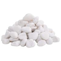 VidaXL Kiezelstenen gepolijst 2-5 cm 10 kg wit - thumbnail