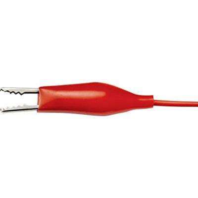 VOLTCRAFT KS-630/0.1 Meetsnoerenset Krokodilklem Krokodilklem 0.63 m Zwart, Rood, Geel, Groen, Wit 1 set(s)