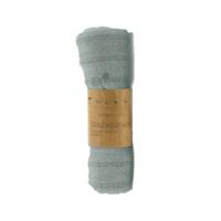 Snoozebaby swaddle 80x80 cm Smokey Green - thumbnail
