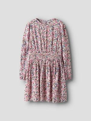 Name it zomer jurk meisjes - wit - Nkfdermi