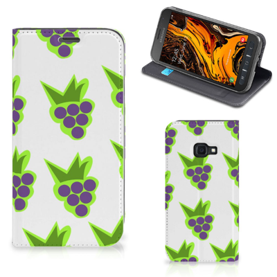 Samsung Galaxy Xcover 4s | Flip Style Cover | Druiven Samsung Galaxy Xcover 4s | Flip Style Cover | Druiven
