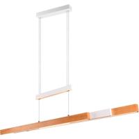 LED Hanglamp 45W - Aanpasbare Kleur - Rechthoekig Design - Mat Wit - thumbnail