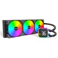 Montech hyperflow digital 360 waterkoeling (zwart) - thumbnail