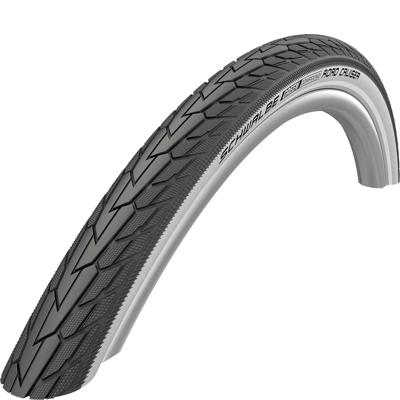 Schwalbe Buitenband road cruiser 26 x 1.75 (47-559) zwart/wit Schwalbe Buitenband road cruiser 26 x 1.75 (47-559) zwart/wit