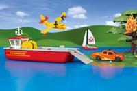 Siku Brandweer werkboot (1:50) - thumbnail