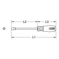 KS Tools 962.0983 Dopschroevendraaier Sleutelbreedte (metrisch): 13 mm - thumbnail