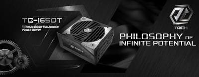 Voedingsbron ASRock 90-UXT165-TFEAAB 1650 W 80 PLUS Titanium