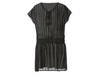 esmara Dames strandtuniek (Zwart/zilver/goud, L (44/46)) - thumbnail