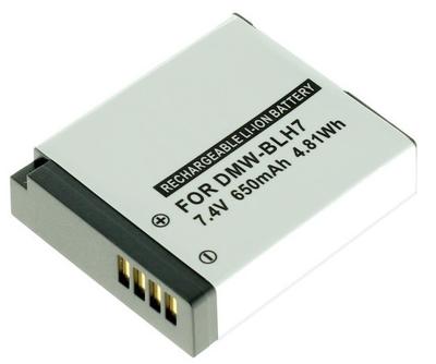 Camera-accu DMW-BLH7 voor o.a. Panasonic Lumix DMC-GM1 / Lumix DMC-GM5, Lumix GF7, Lumix DC-GX800