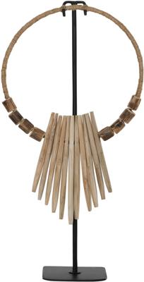 MUST Living Decoratie 'Necklace' Teakhout, 53cm