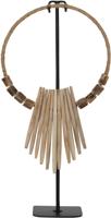 MUST Living Decoratie 'Necklace' Teakhout, 53cm - thumbnail