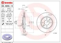 Remschijf voor 09493014 - thumbnail