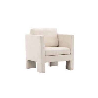 Nohr Fauteuil 'Diann' Bouclé, kleur Wit