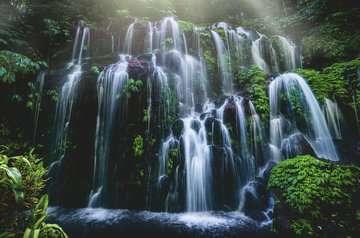 Puzzel Ravensburger Chutes d'eau, Bali Paysage et nature 3000 Onderdelen