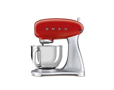 Smeg SMF02RDEU mixer - Staande mixer - Rood 800 W - thumbnail