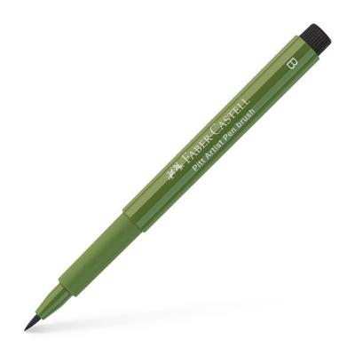 Faber Castell Tekenstift Pitt Artist Pen Brush - 174 chroom groen opaak
