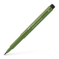 Faber Castell Tekenstift Pitt Artist Pen Brush - 174 chroom groen opaak - thumbnail