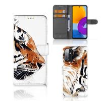 Hoesje Samsung Galaxy M52 Watercolor Tiger - thumbnail